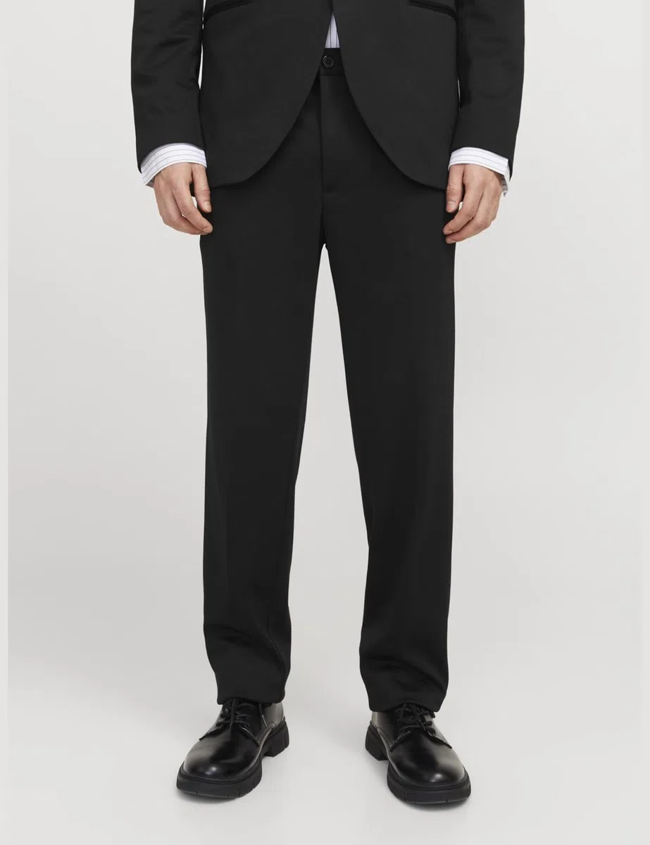 Jack & Jones Jjejaxon Pantalon en Jersey - Pantalon de Costume - Pantalon de Costume - Homme