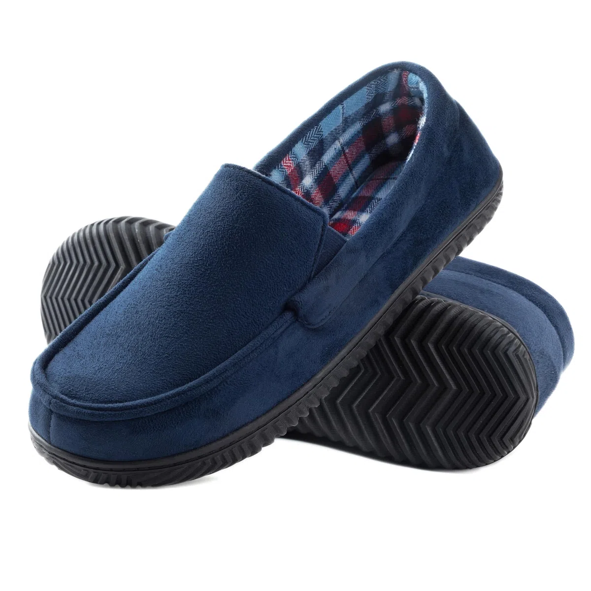 RockDove Chausson Mocassin Doublé en Flanelle pour Hommes