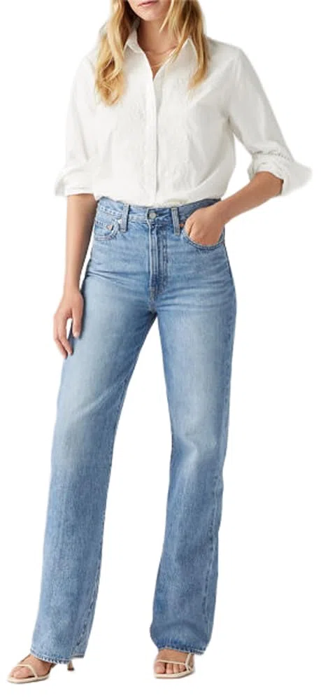 Levi's Ribcage Wide Leg Jeans Femme