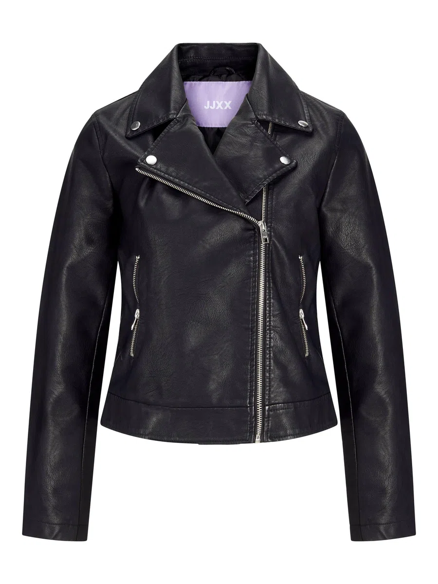 JACK & JONES Jjxx Jxgail Veste de Motard en Simili Cuir Noos Veste en cuir synthétique Femme
