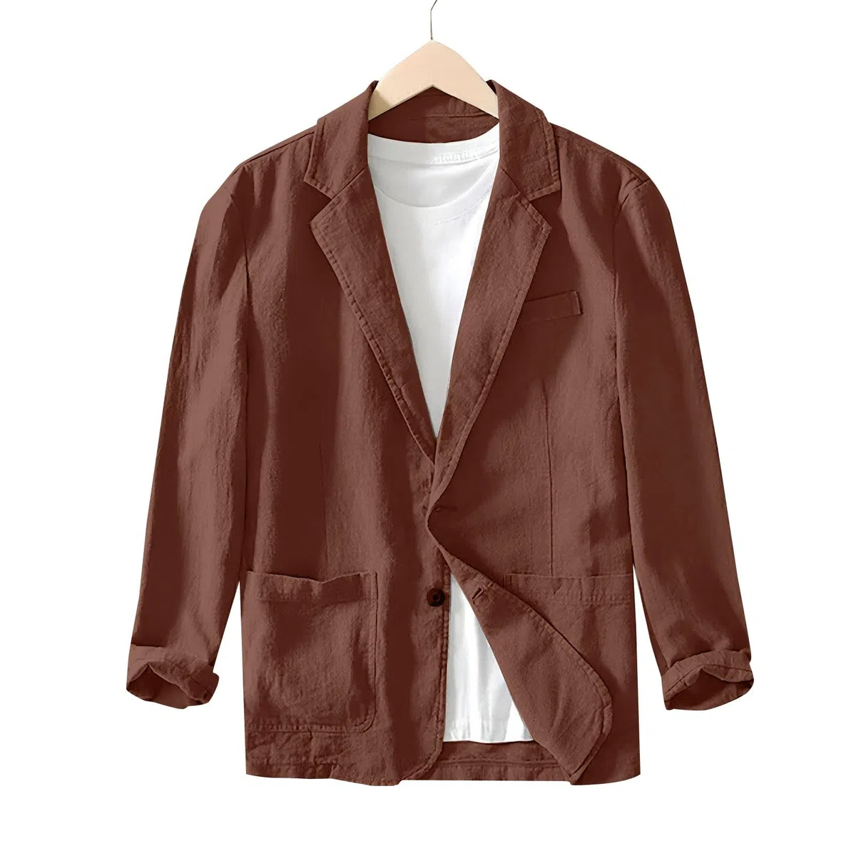 Veste Costume Homme Coton Veste De Sport Homme Cardigan À Manches Longues Couleur Unie Cardigan Décontracté Confort Blouson Léger Chic Vêtements D'Extérieur Fluide