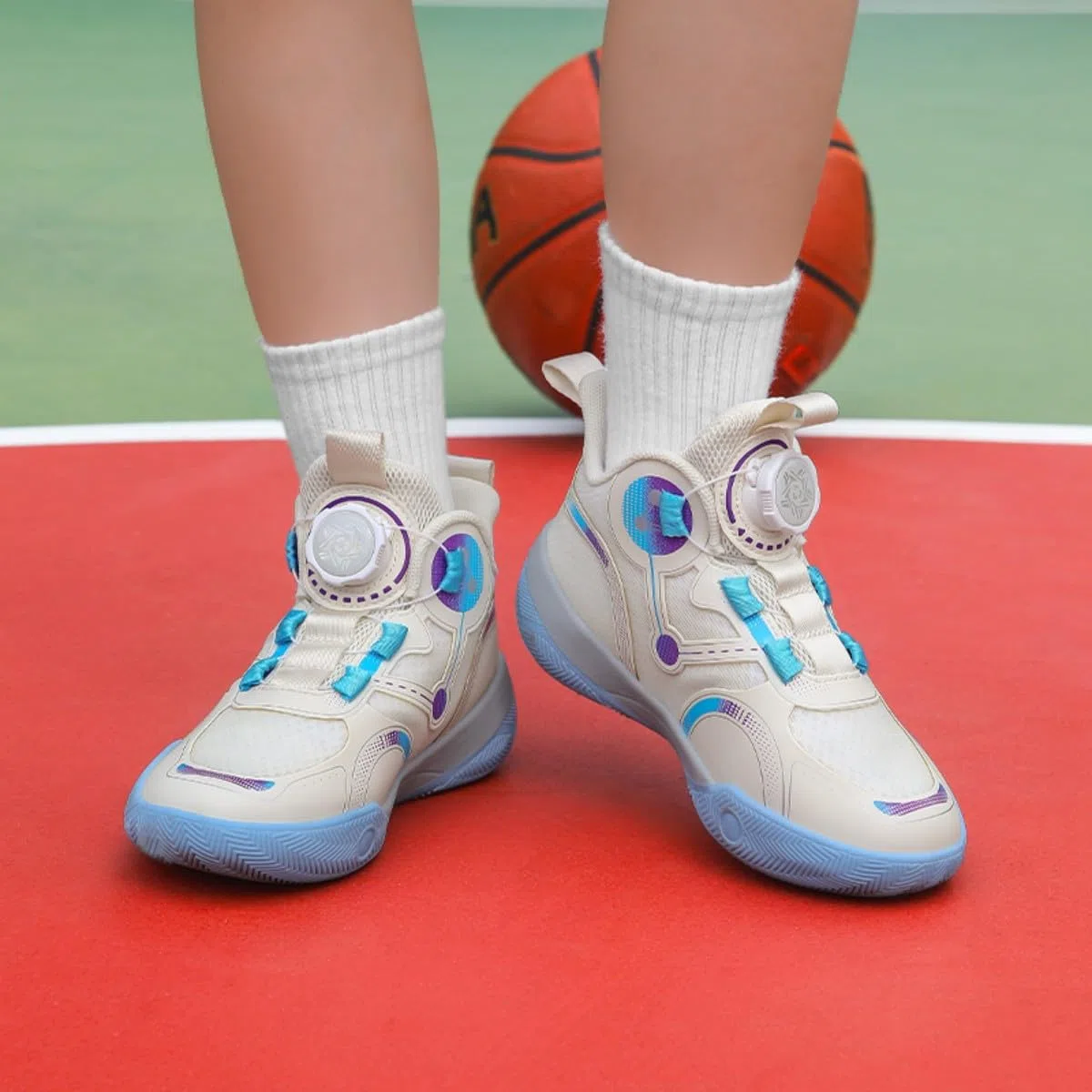 Chaussures de Basket pour garçons Chaussures de Basket pour Filles Chaussures de Basket pour Enfants Chaussures de Sport Entraîneurs Confort Tennis Course à Pied Entraîneurs