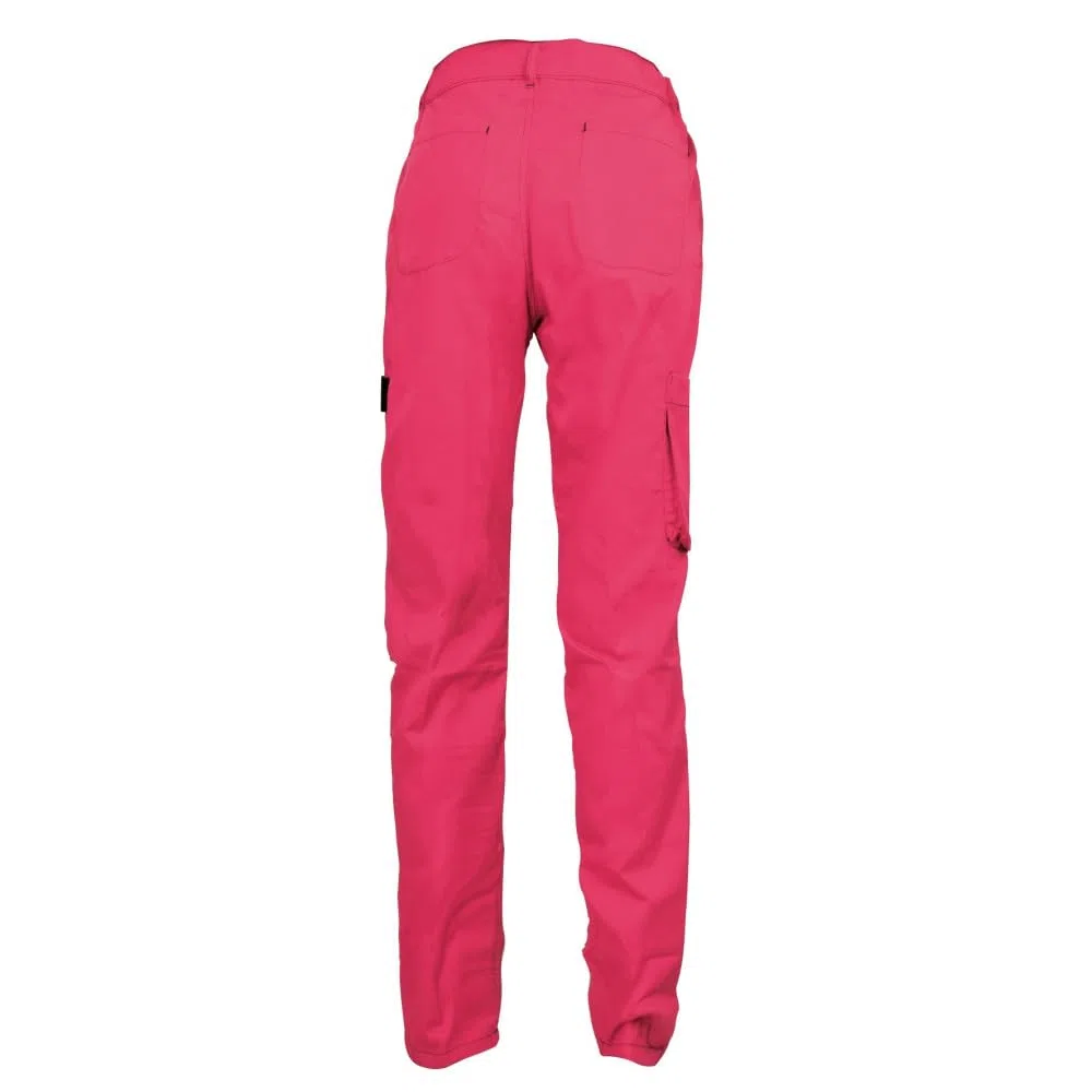Mixte Femme PEP'S PANTALON DE TRAVAIL ROSE/NOIR S, Rose Noir, Taille S - 36/38 EU