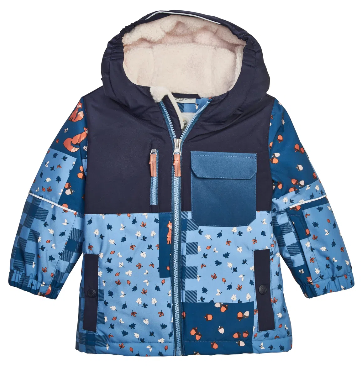 first instinct by killtec Fisw 43 Mns Ski Jckt Veste de ski/fonctionnelle avec capuche et jupe pare-neige Mixte bébé