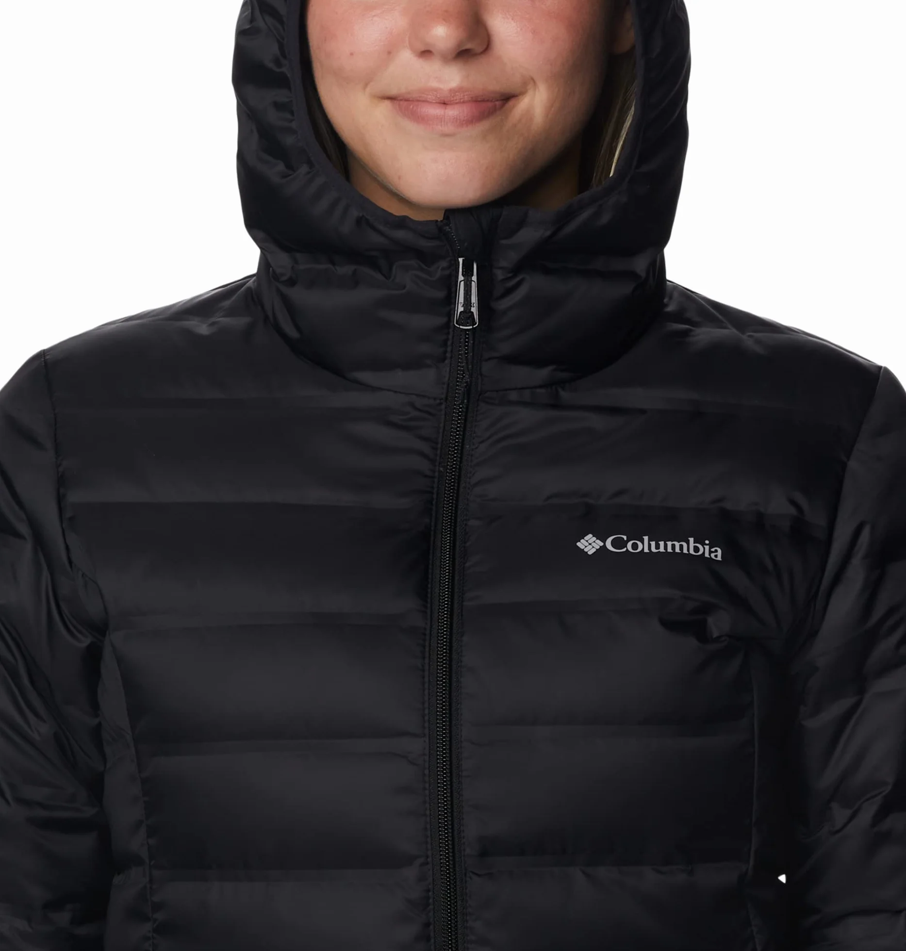 Columbia Damen Lake 22 Lange Daunenjacke Mit Kapuze