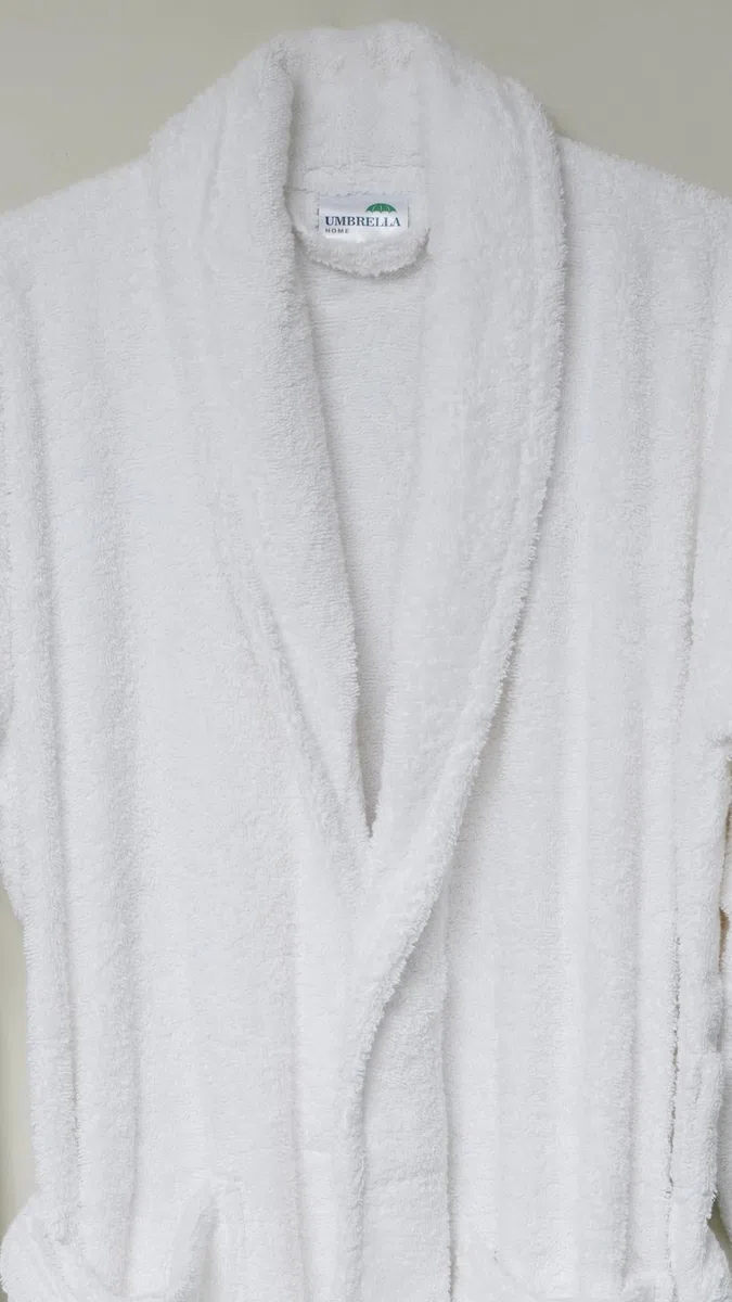 Peignoir en coton éponge de qualité supérieure - Unisexe - Qualité spa et hôtelière - Extra doux et absorbant - Serviette épaisse pour homme et femme