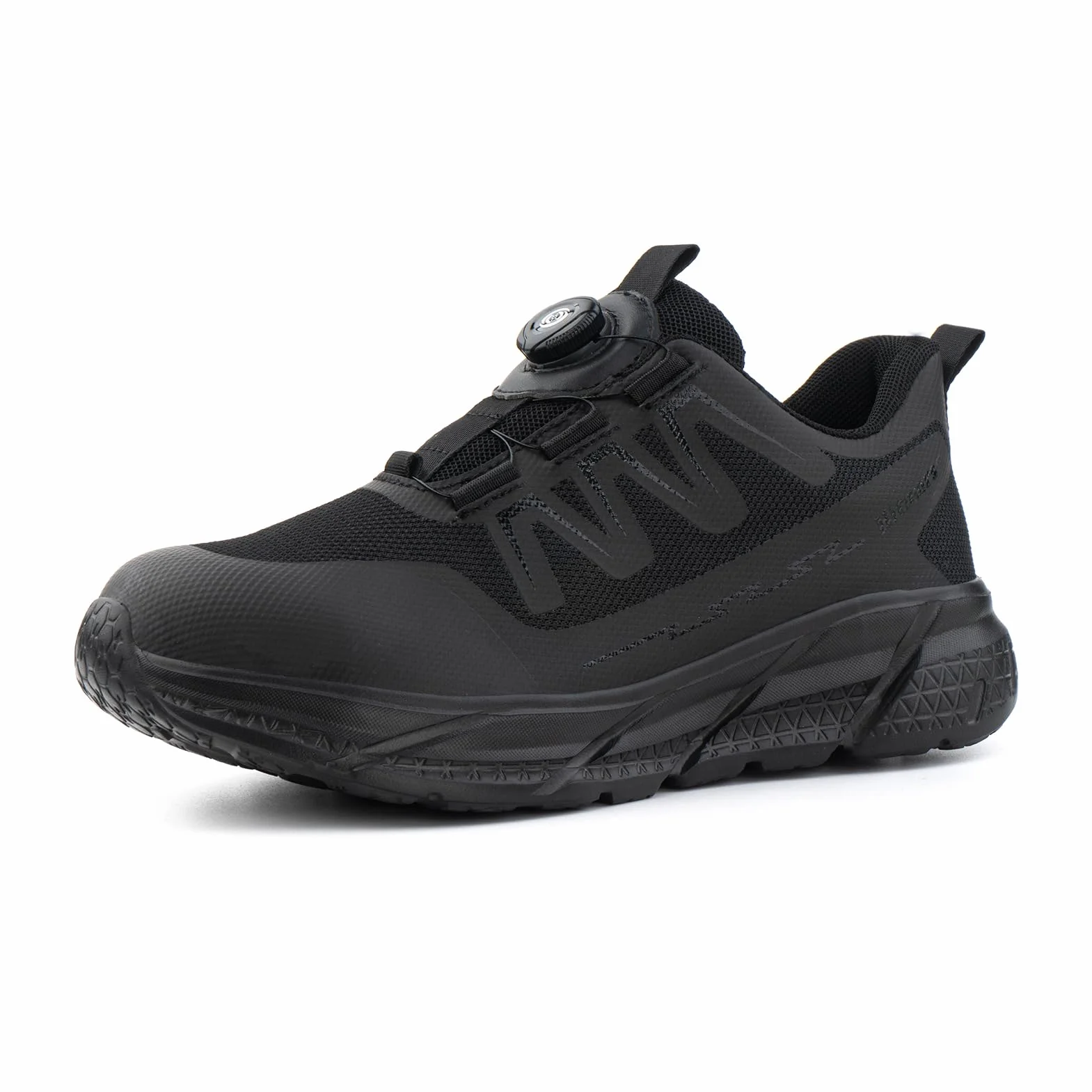 Chaussures de Sécurité Hommes Femmes Chaussures de Travail Embout Acier Basket Securite Légère Industrie Antidérapante Chantiers S3 Confortable Noir 45