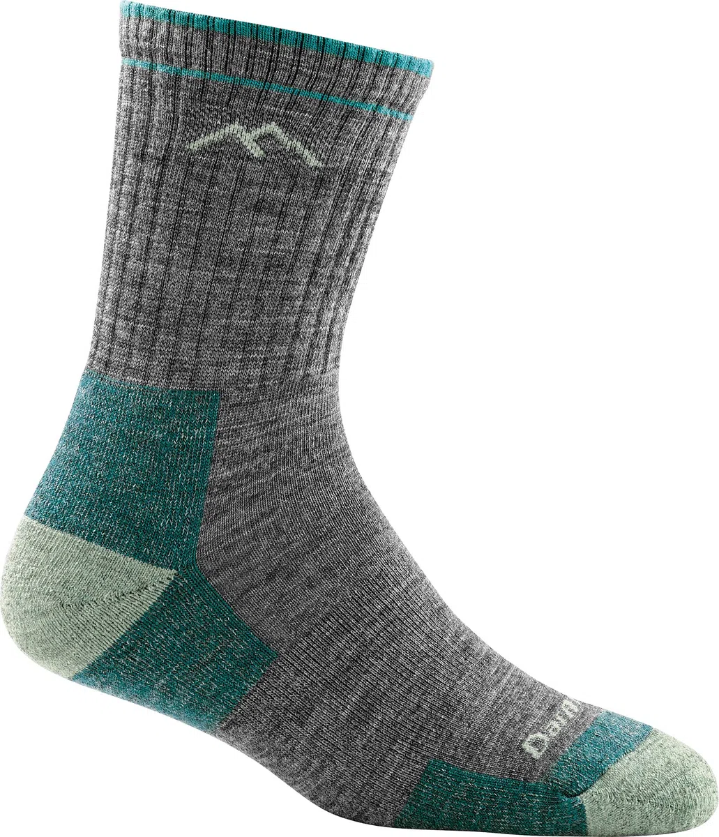Darn Tough Merino Wool Micro Crew Socks Cushion Équipement de plein air Femme (lot de 1)
