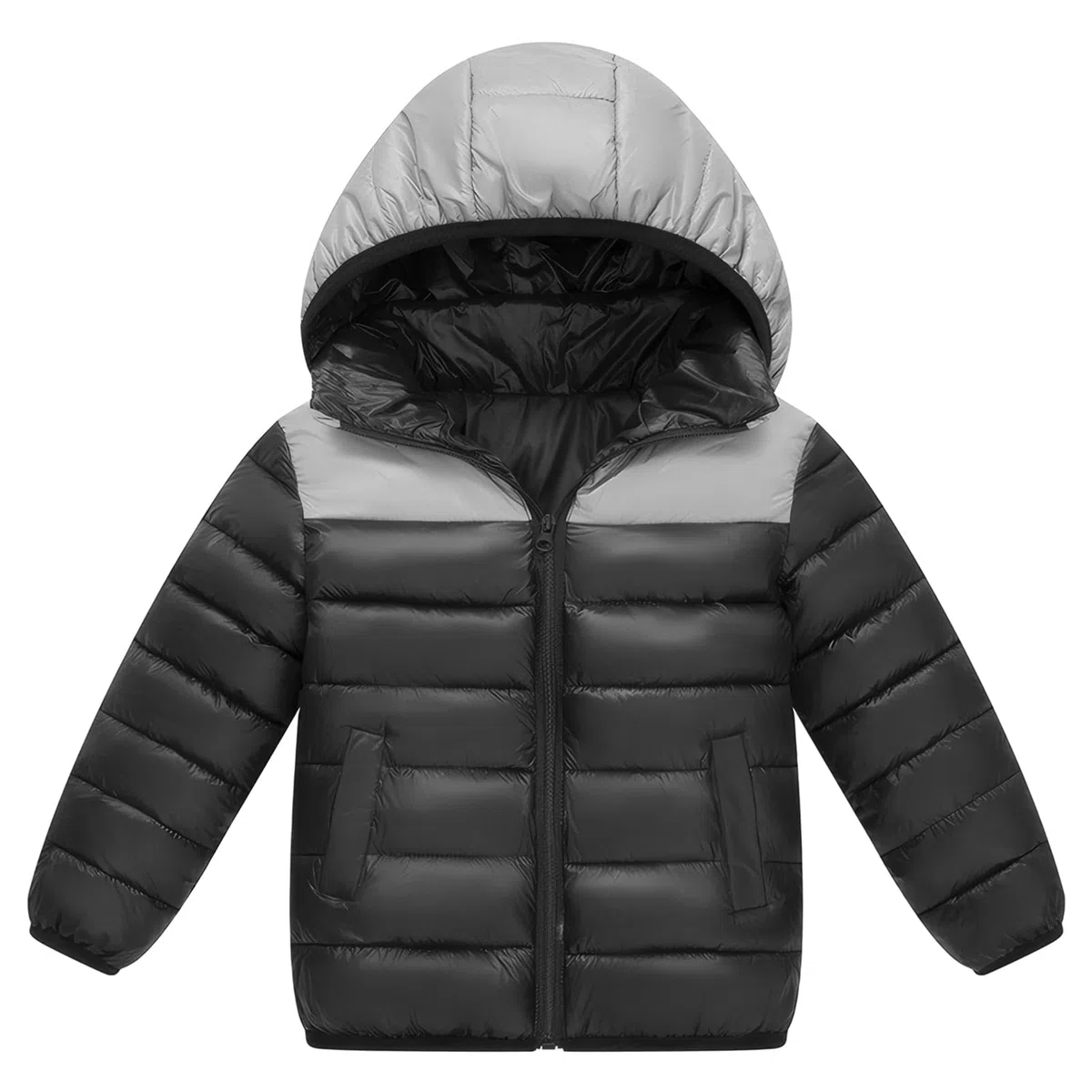 Happy Cherry Garçons Manteaux à Capuche d'Hiver Épais Enfants Veste matelassé Doudoune avec Capuche Imperméable pour Enfant