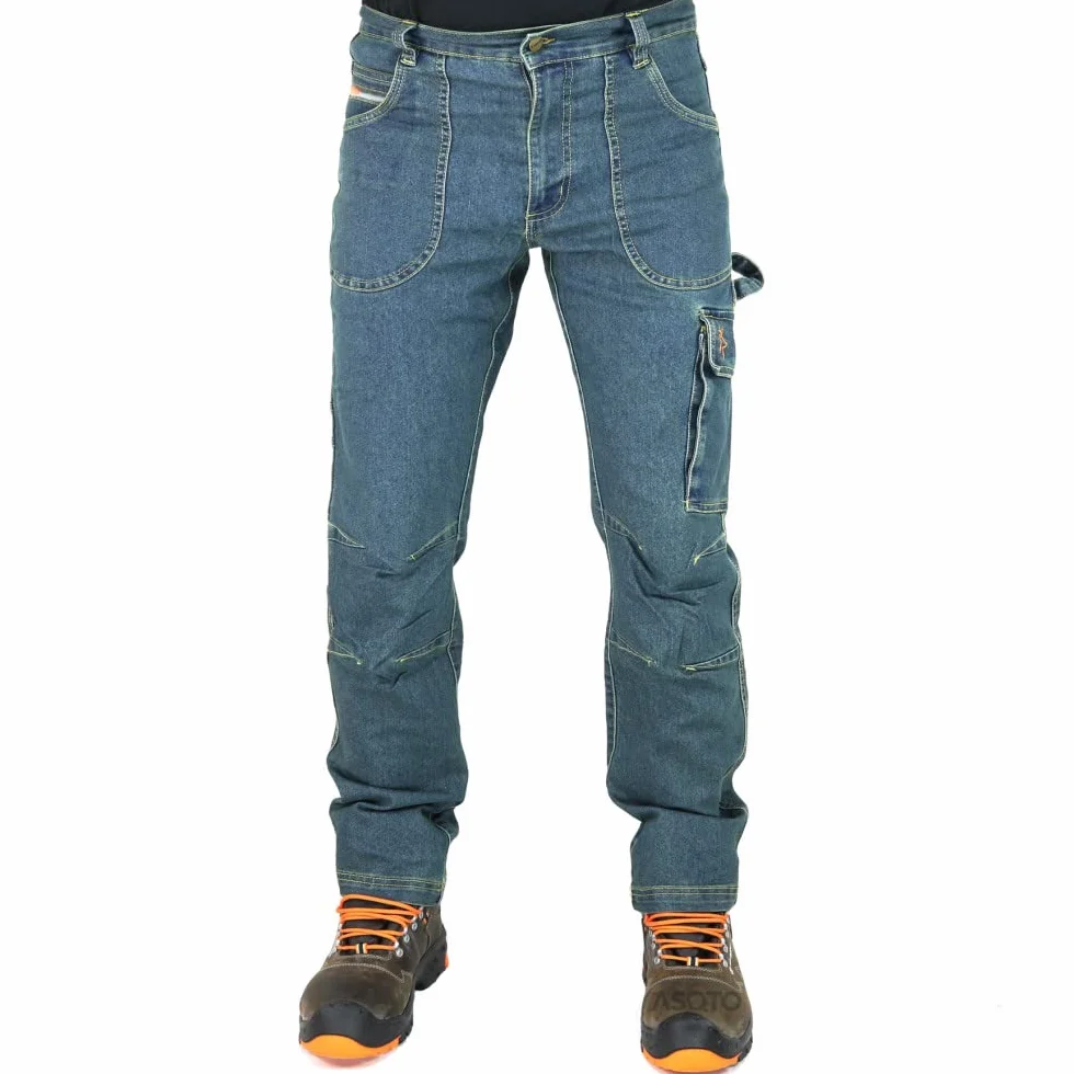 Pantalon en jeans TOURAN bleu KAPRIOL