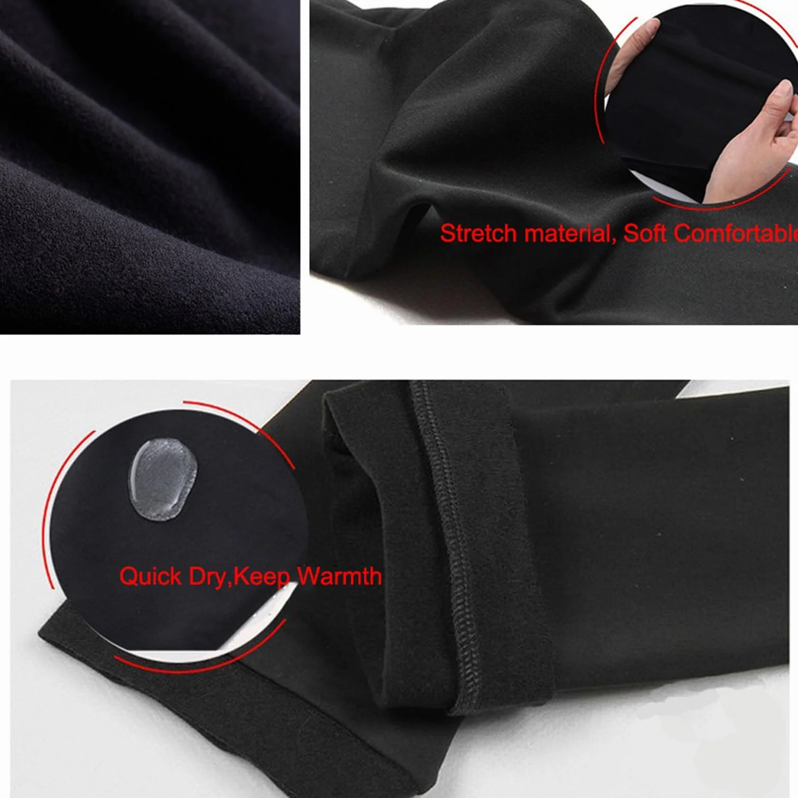 Pantalons Longs D'entraînement De Patinage Artistique pour Femmes et Filles, Collants Chauds De Qualité Supérieure, Pantalons À Strass, Leggings De Patinage pour Enfants,Noir,10 Years