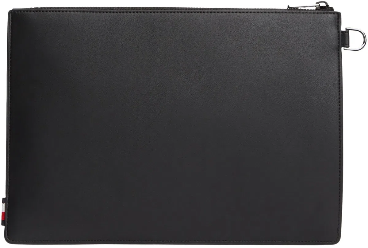 Tommy Hilfiger Pochette tissée Th AM0AM14145 pour homme, autres petits accessoires, noir (noir), taille unique