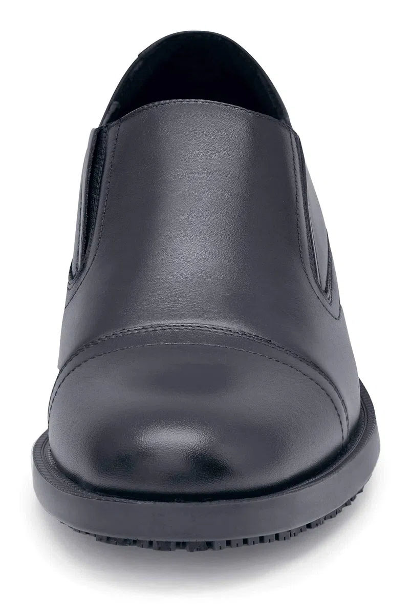 Shoes for Crews Chaussures Statesman - Chaussures en Cuir Confortables, Semelles intérieures rembourrées, Semelle antidérapante, Style Classique pour Le Bureau - pour Hommes