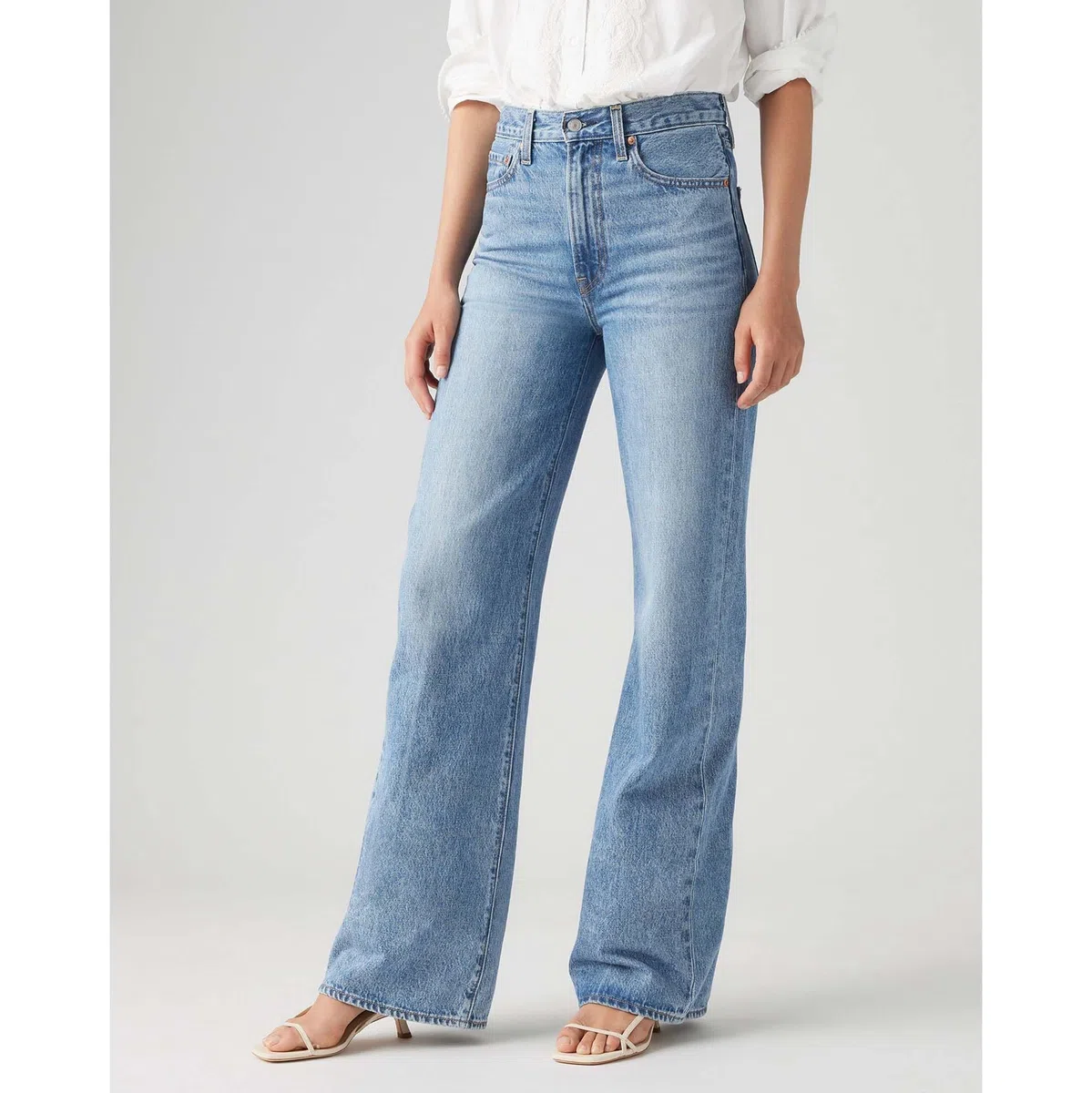 Levi's Ribcage Wide Leg Jeans Femme