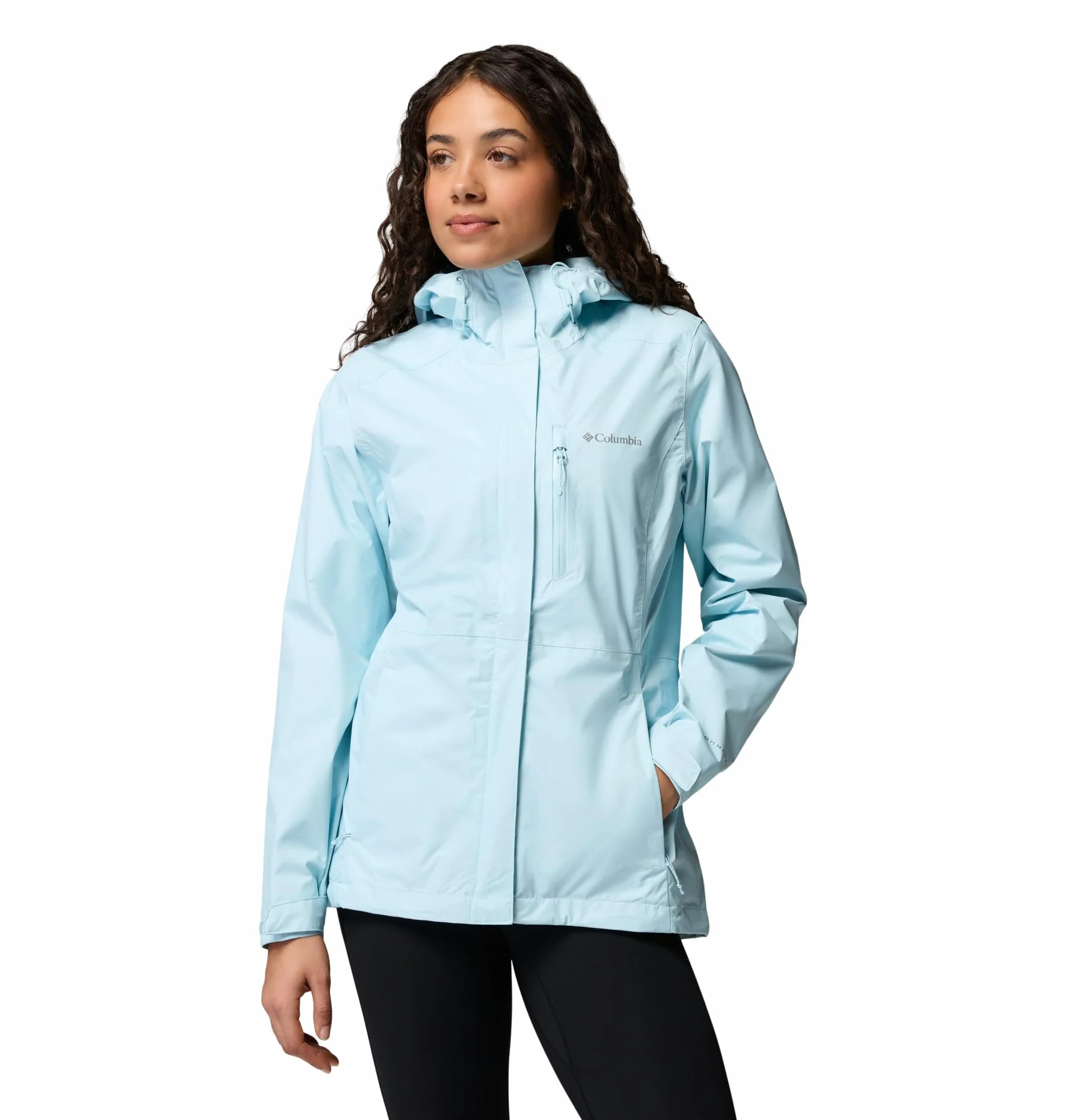 Columbia Pouring Adventure III Jacket, Veste De Pluie Imperméable pour Femme