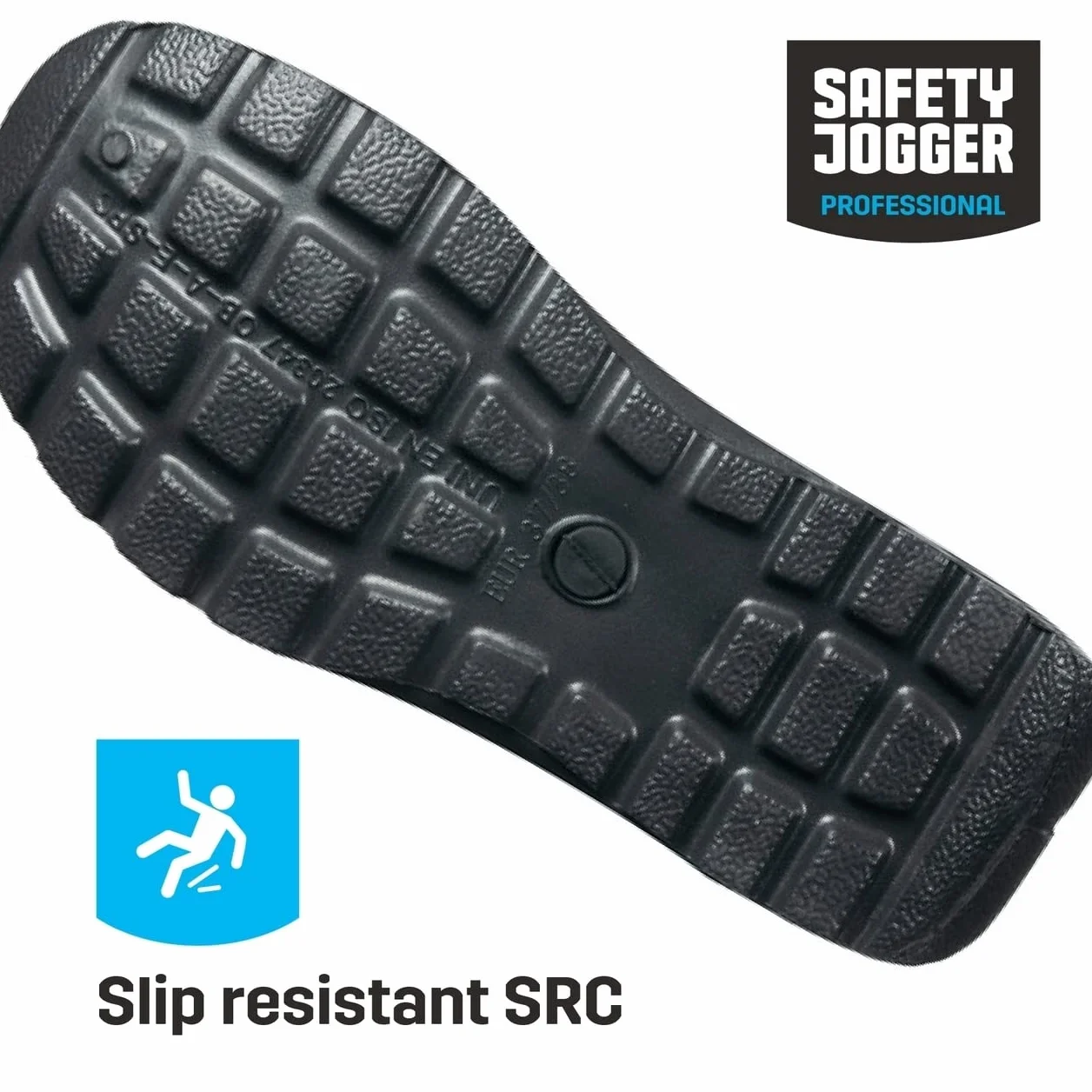 Oxypas Safety Jogger Sabot Léger Hommes et Femmes - OXYVA - Sabots Antidérapants, Antibactériens, Antistatiques et Antifongiques, Chaussures de Sécurité
