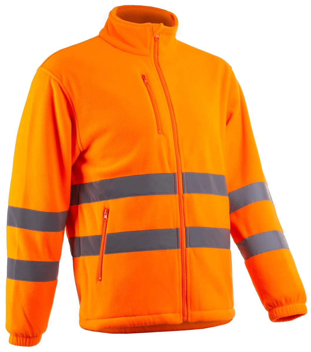 COVERGUARD RITTO Veste Polaire de Travail Orange Fluo L - 48/50 - Vêtement de Travail
