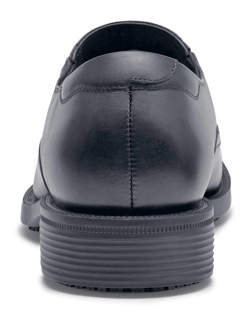 Shoes for Crews Chaussures Statesman - Chaussures en Cuir Confortables, Semelles intérieures rembourrées, Semelle antidérapante, Style Classique pour Le Bureau - pour Hommes