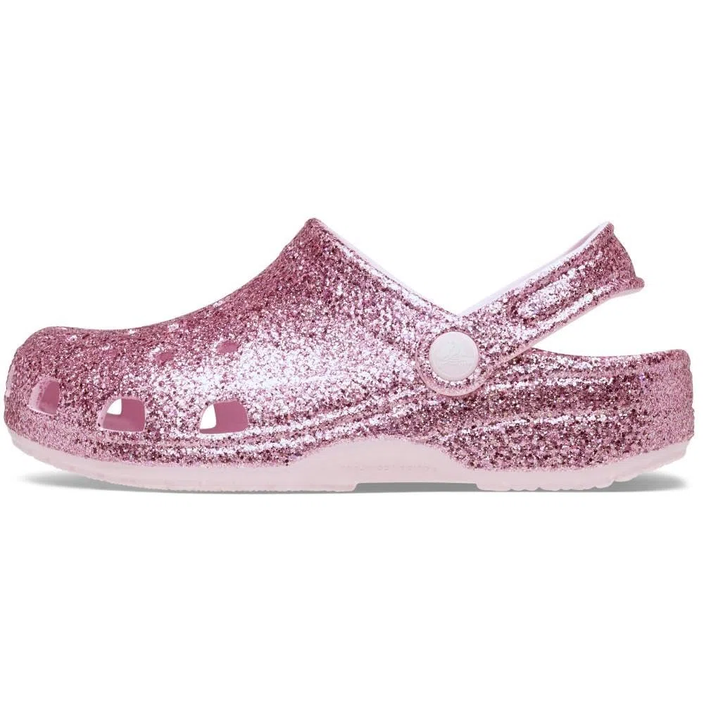 Crocs Mixte Enfant Classic Chunky Glitter Clog T Sabot