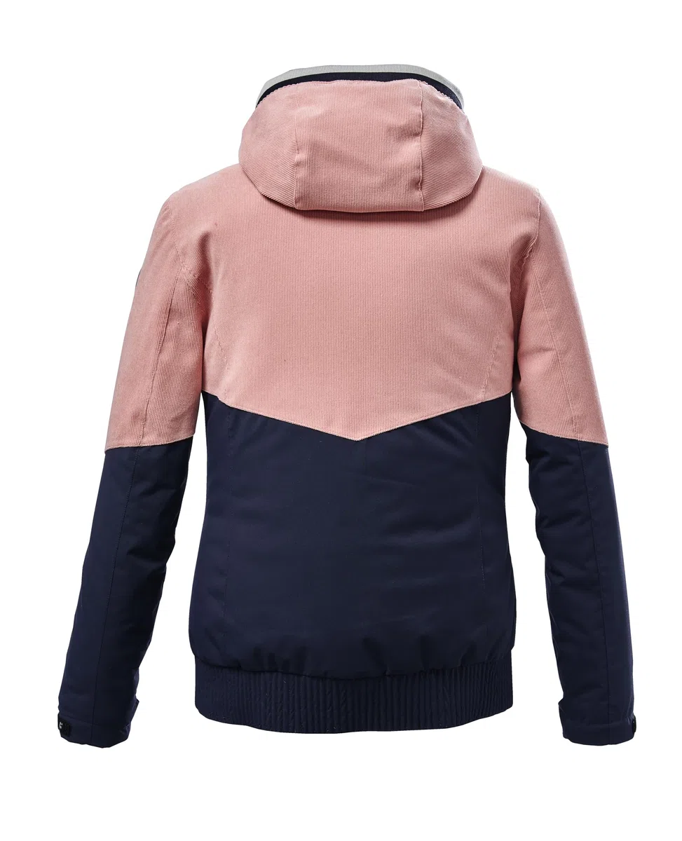 Killtec Ksw 52 Grls Ski Jckt Veste fonctionnelle/veste de ski avec capuche et jupe pare-neige Garçon