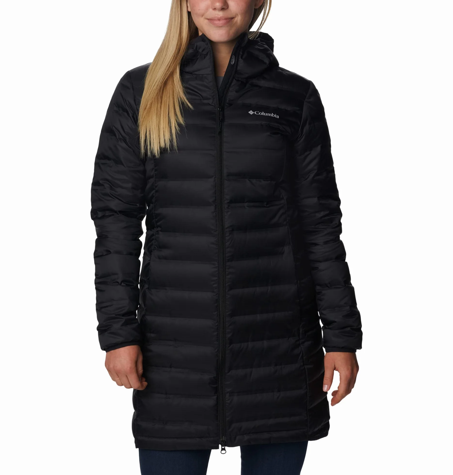 Columbia Damen Lake 22 Lange Daunenjacke Mit Kapuze