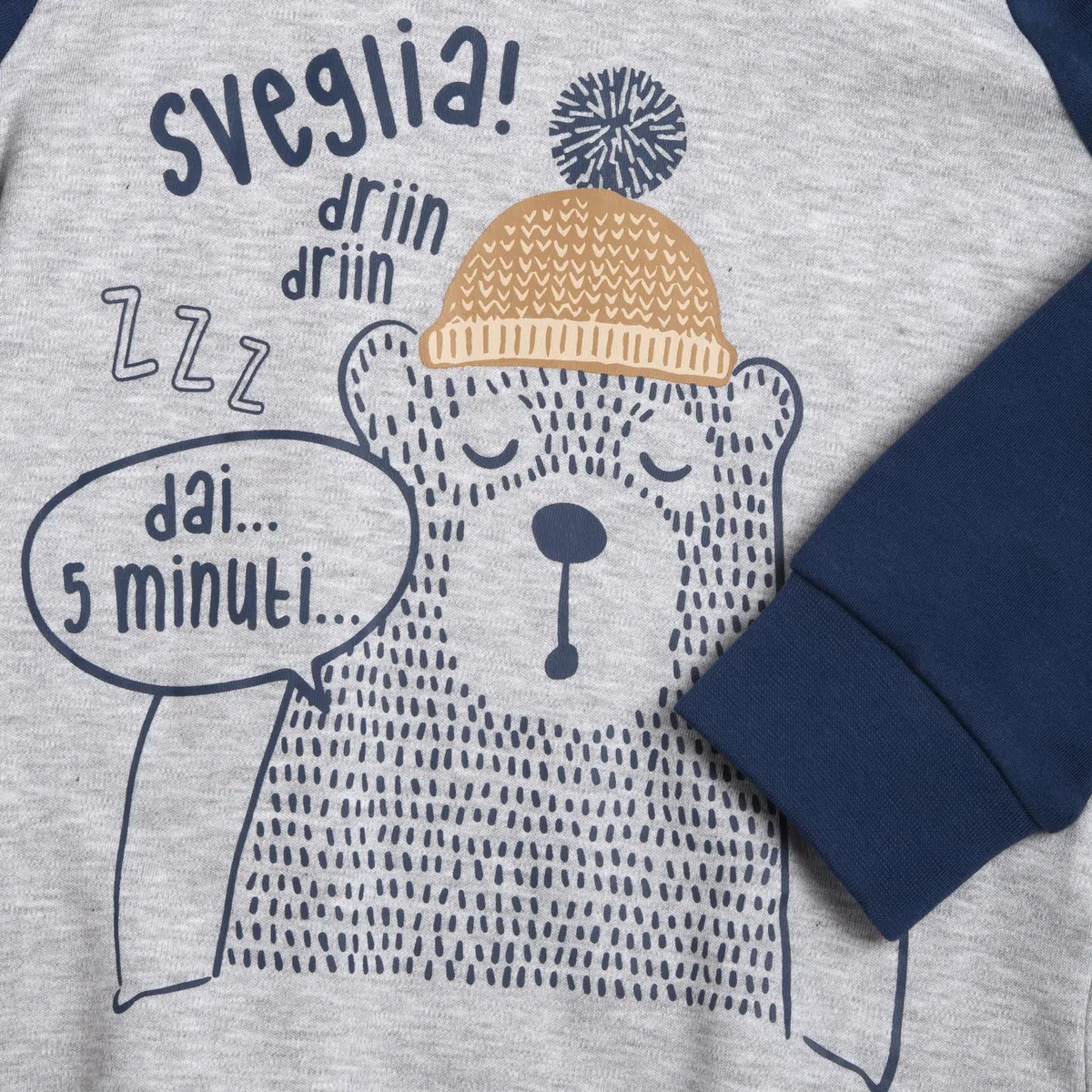 Chicco, Pyjama Enfant Manches Longues, en Tissu Doux, Vêtements Enfant, Designed in Italy