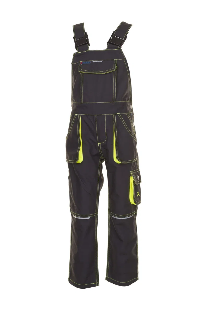 Planam 6120158 Salopette Taille 158/164 Anthracite/Jaune