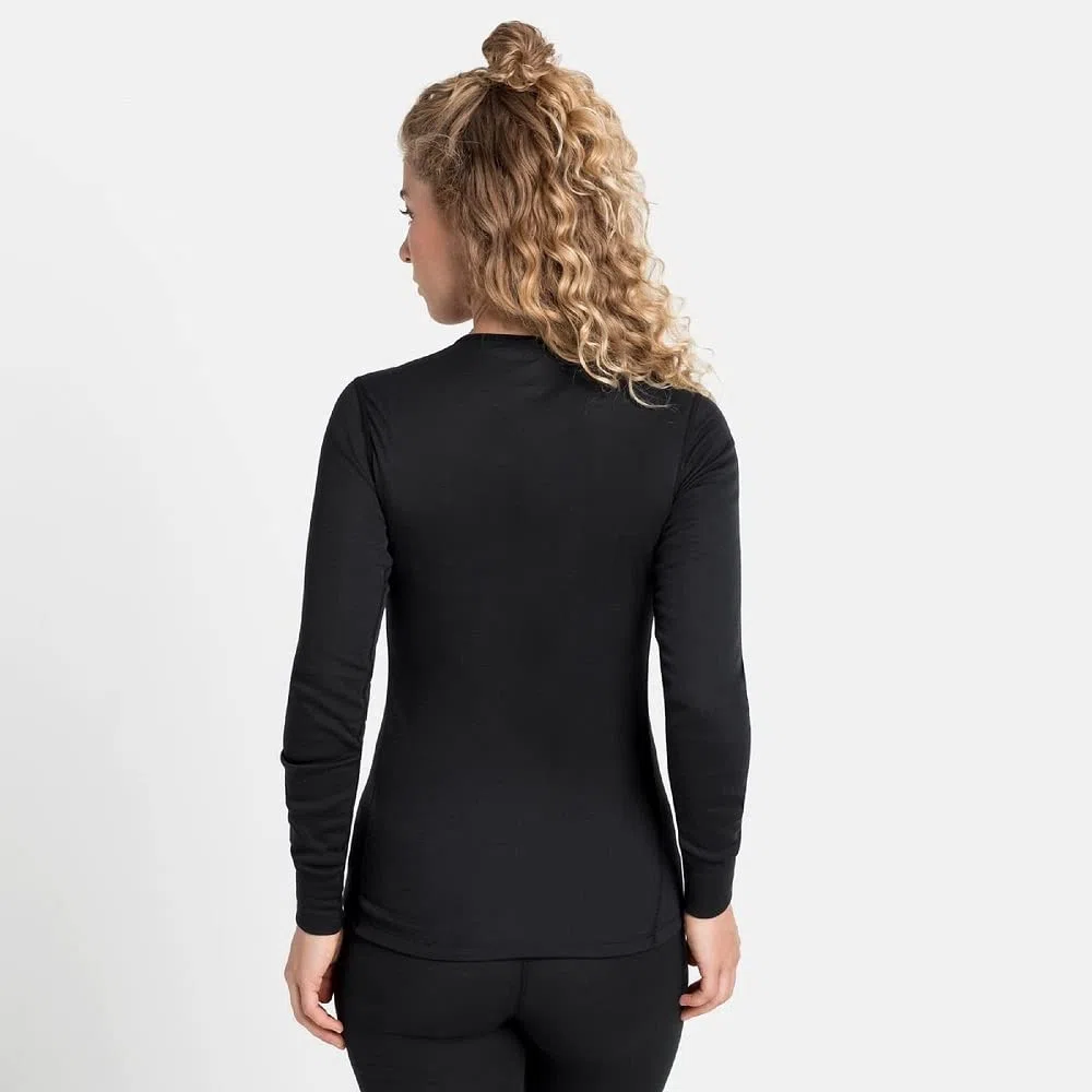 Odlo Femme T-Shirt Fonctionnel à Manches Longues Active Warm ECO