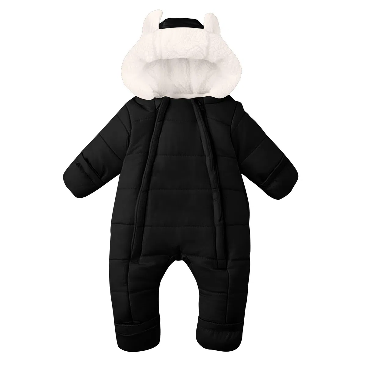 Combinaison Ski Enfant Garçon à Capuche Imperméables Coupe-Vent Vêtements de Ski Fille Noel Combinaisons en Polaire de Neige Hiver Chaude Salopettes Veste Snowsuit Jumpsuit de Sports 0-3 ans