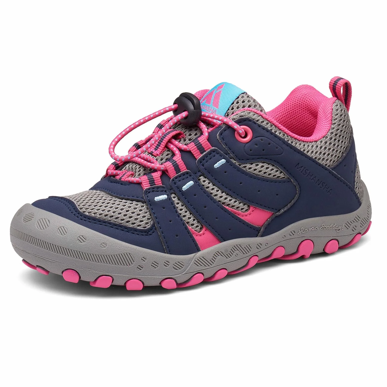 Mishansha Baskets Enfant Fille Chaussure Randonnée Respirant Chaussures de Marche Outdoor Sneakers GR.24-38