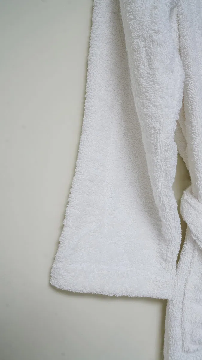 Peignoir en coton éponge de qualité supérieure - Unisexe - Qualité spa et hôtelière - Extra doux et absorbant - Serviette épaisse pour homme et femme