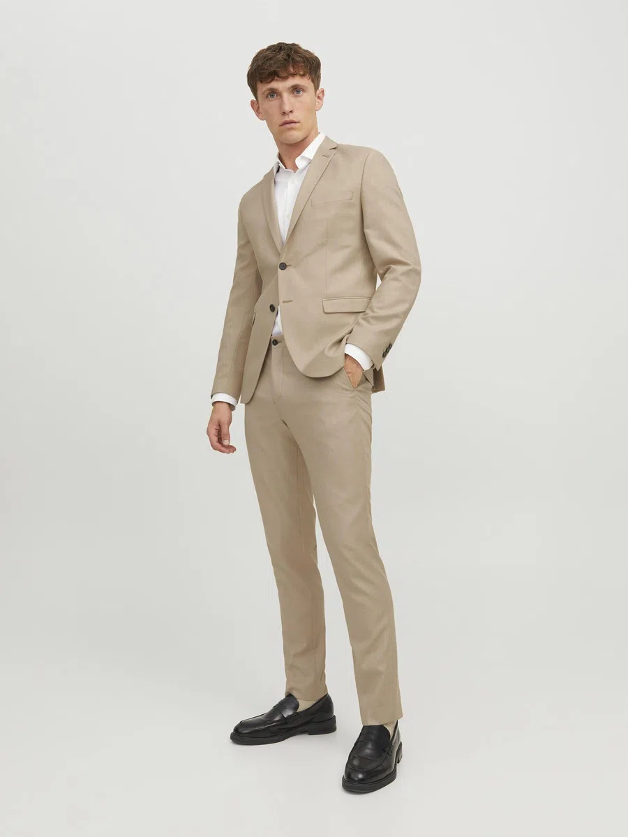 JACK & JONES Pantalon habillé JPRSOLARIS Pantalons de Tailleur Super Slim Fit