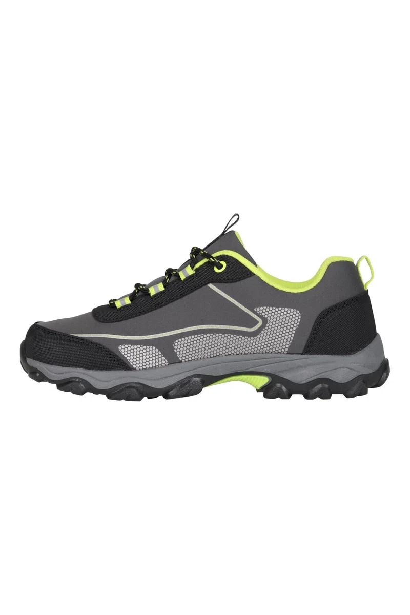Mountain Warehouse Chaussures Softshell pour Enfants - Durables, Dessus Respirant, Doublure en Maille, Semelle Haute Traction - Printemps été, Marche