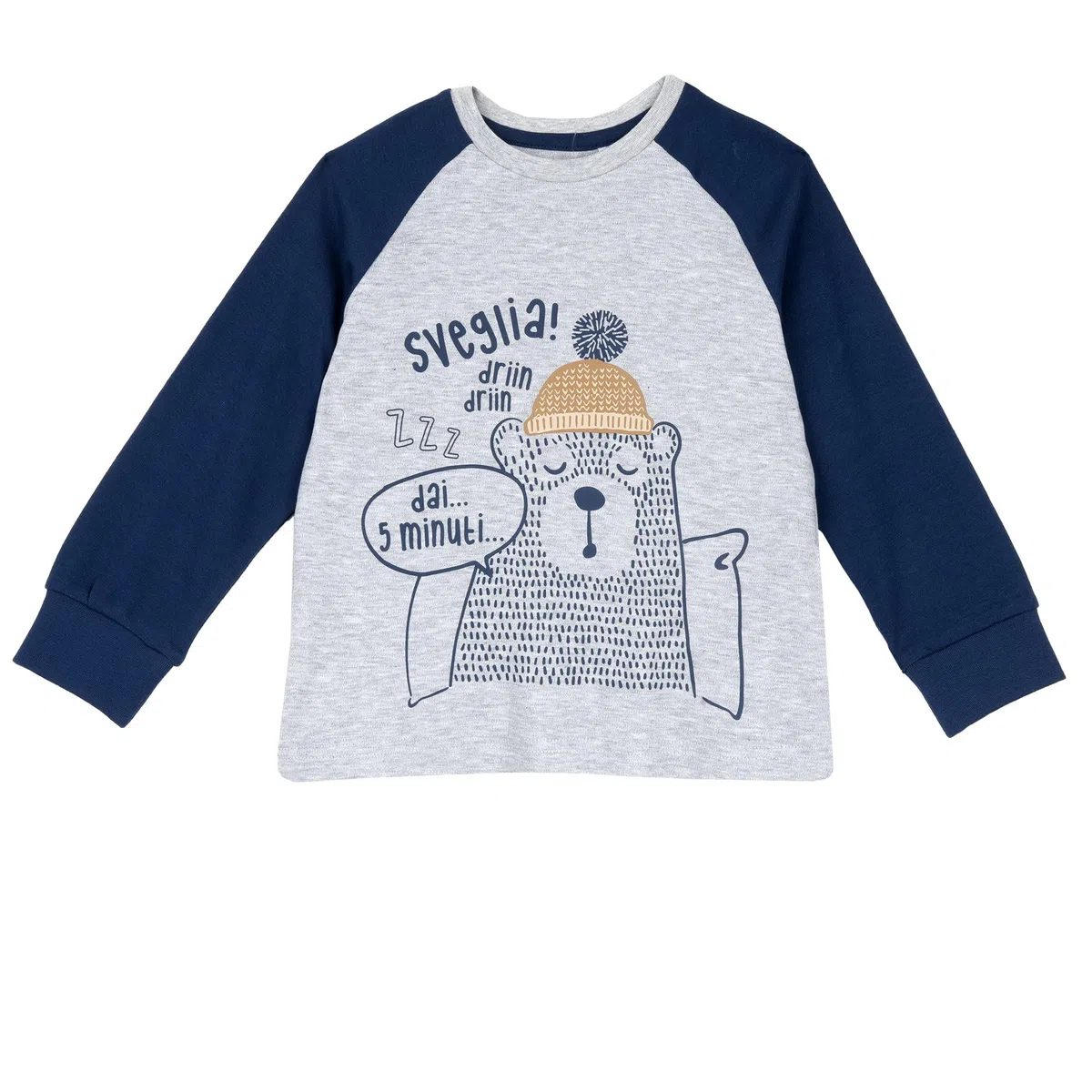 Chicco, Pyjama Enfant Manches Longues, en Tissu Doux, Vêtements Enfant, Designed in Italy