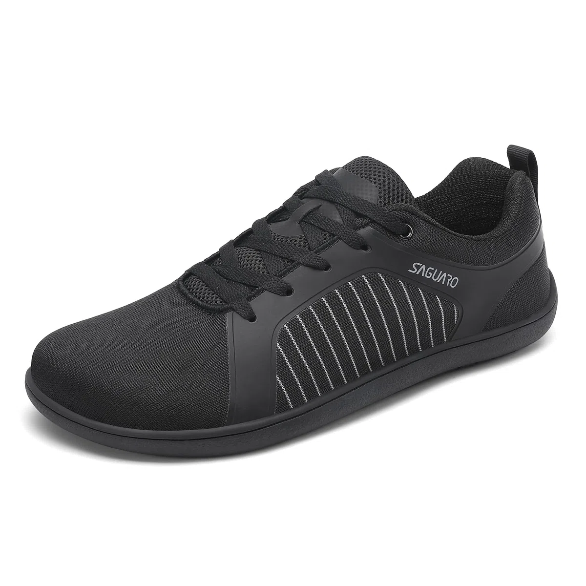 SAGUARO Homme Chaussures Barefoot Casual, Avant-Pied Large pour Usage Quotidien en Ville, École et Voyage, Tailles 36–48