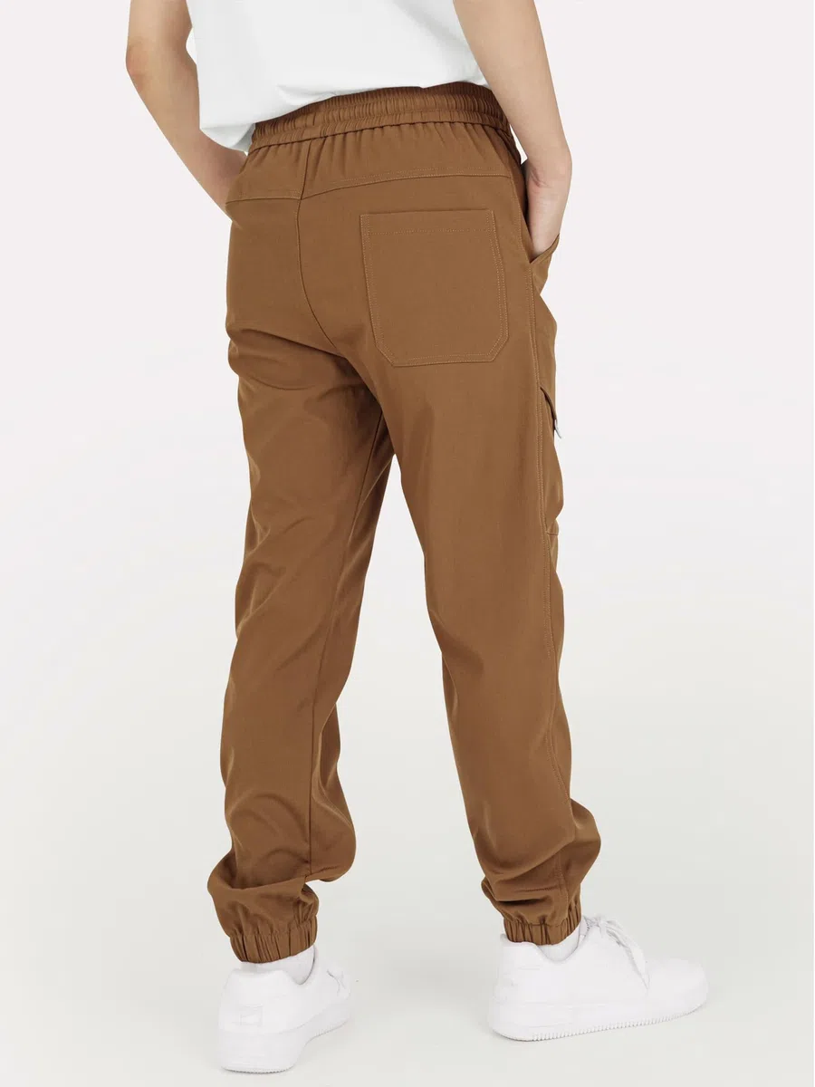 YoungSoul Pantalon Cargo Imperméable pour Garçon Taille Élastique Pantalon de Randonnée Pantalon de Jogging Extérieur Enfants