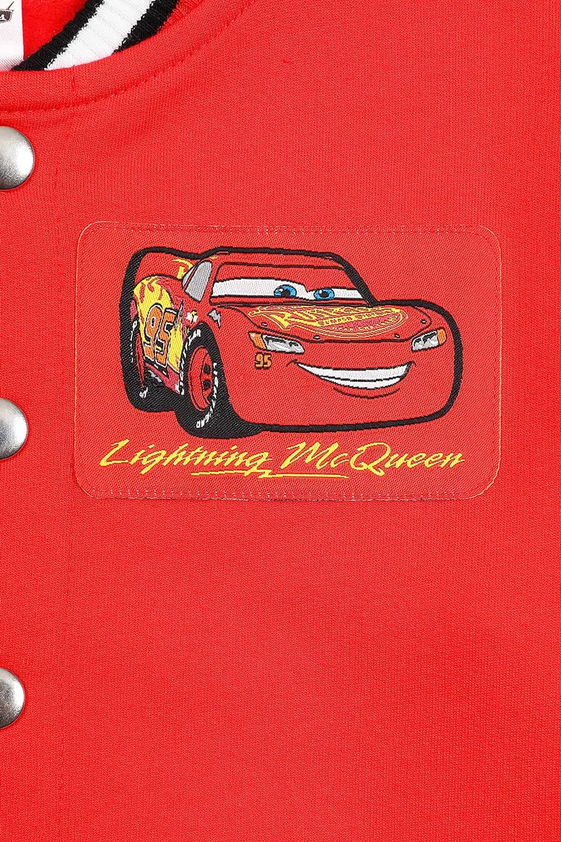 Disney Cars Varsity Bomber Lightning McQueen Veste de baseball pour enfants