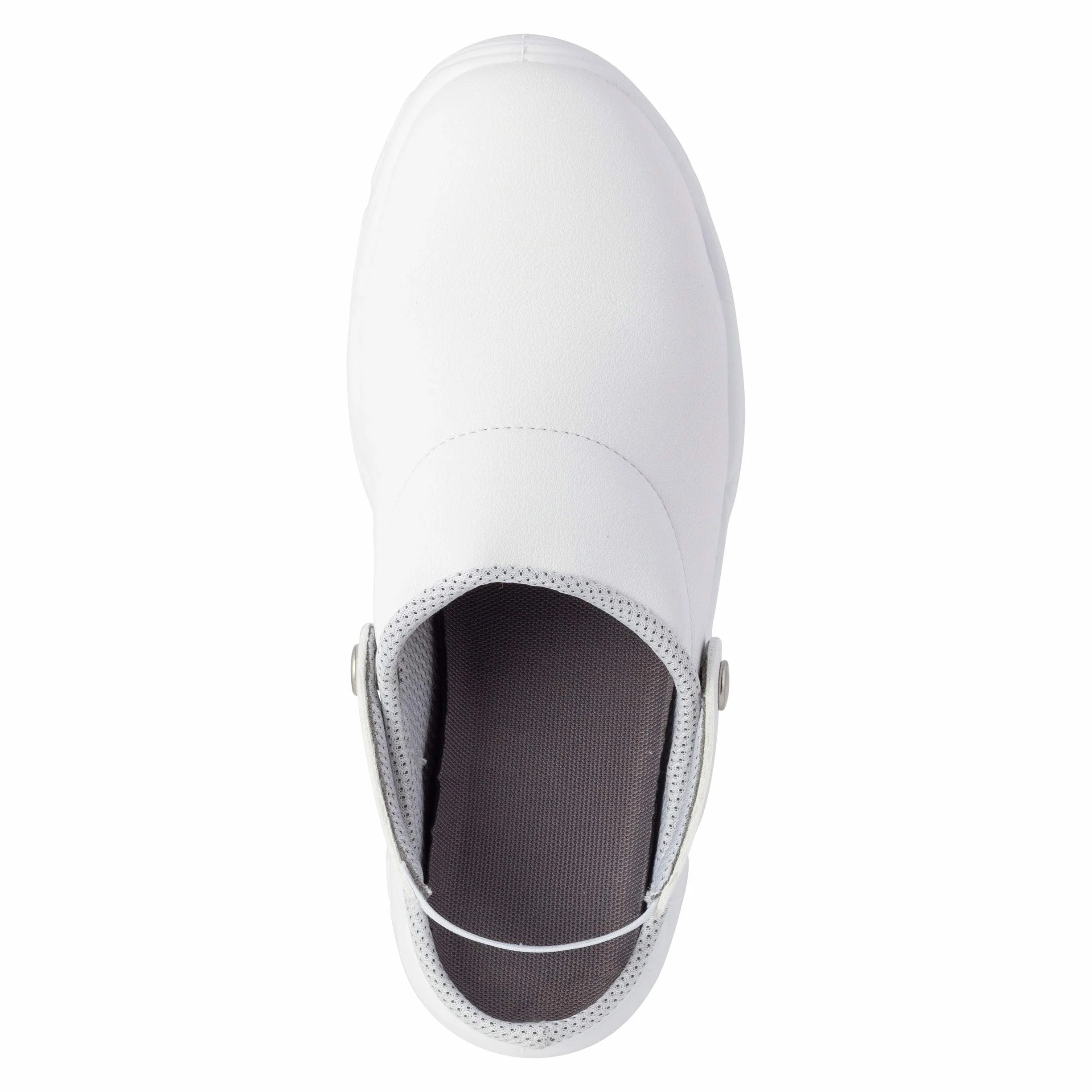 REPOSA Medical - Sabot Femme et Homme Medical Microfibre + Embout de Sécurité en Composite, Chaussure Femme et Homme Sanitaires Antichoc Antistatiques avec Bride, Chaussure de Cuisine Antidérapantes