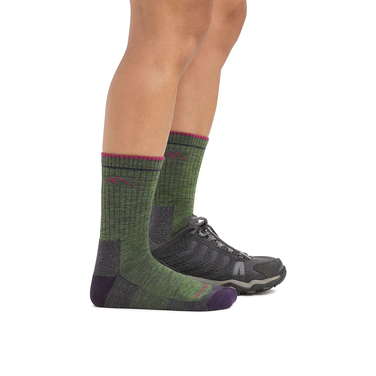 Darn Tough Merino Wool Micro Crew Socks Cushion Équipement de plein air Femme (lot de 1)
