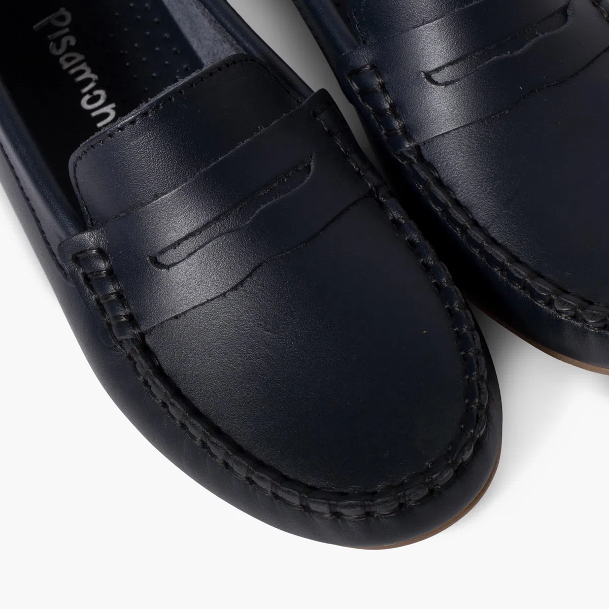 Pisamonas Mocassins en Cuir