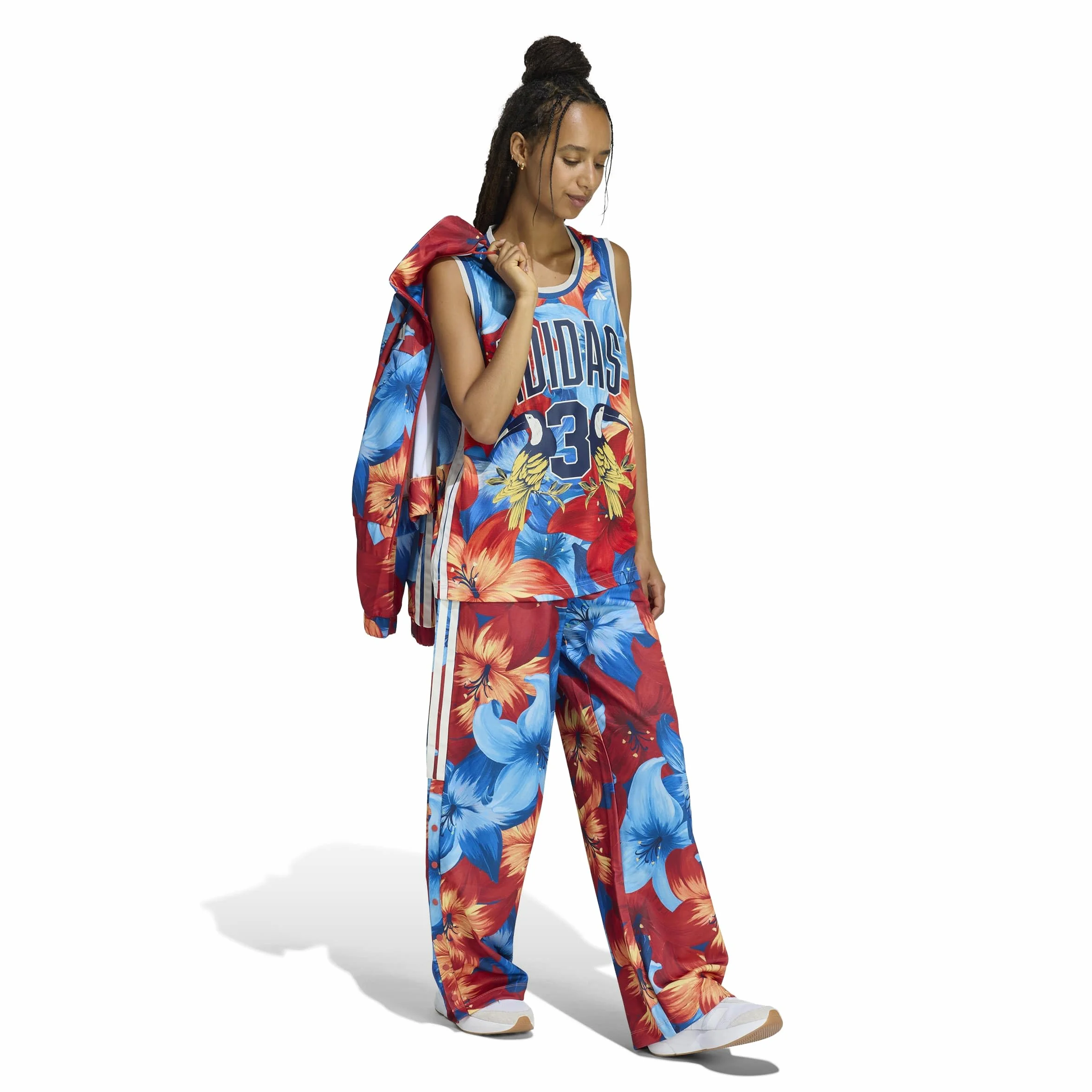 adidas Women's Pantalon DE SURVÊTEMENT x Farm Rio House of Tiro