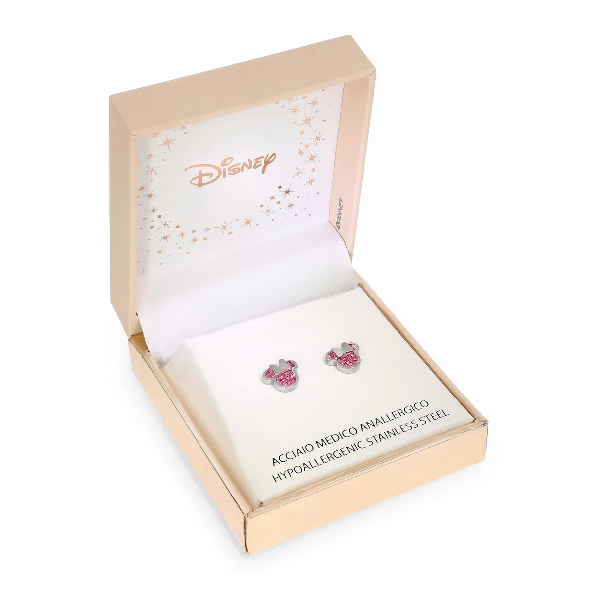 Disney Minnie Boucles d'Oreille Fille, Acier Inoxydable, taille unique, Bijoux Disney
