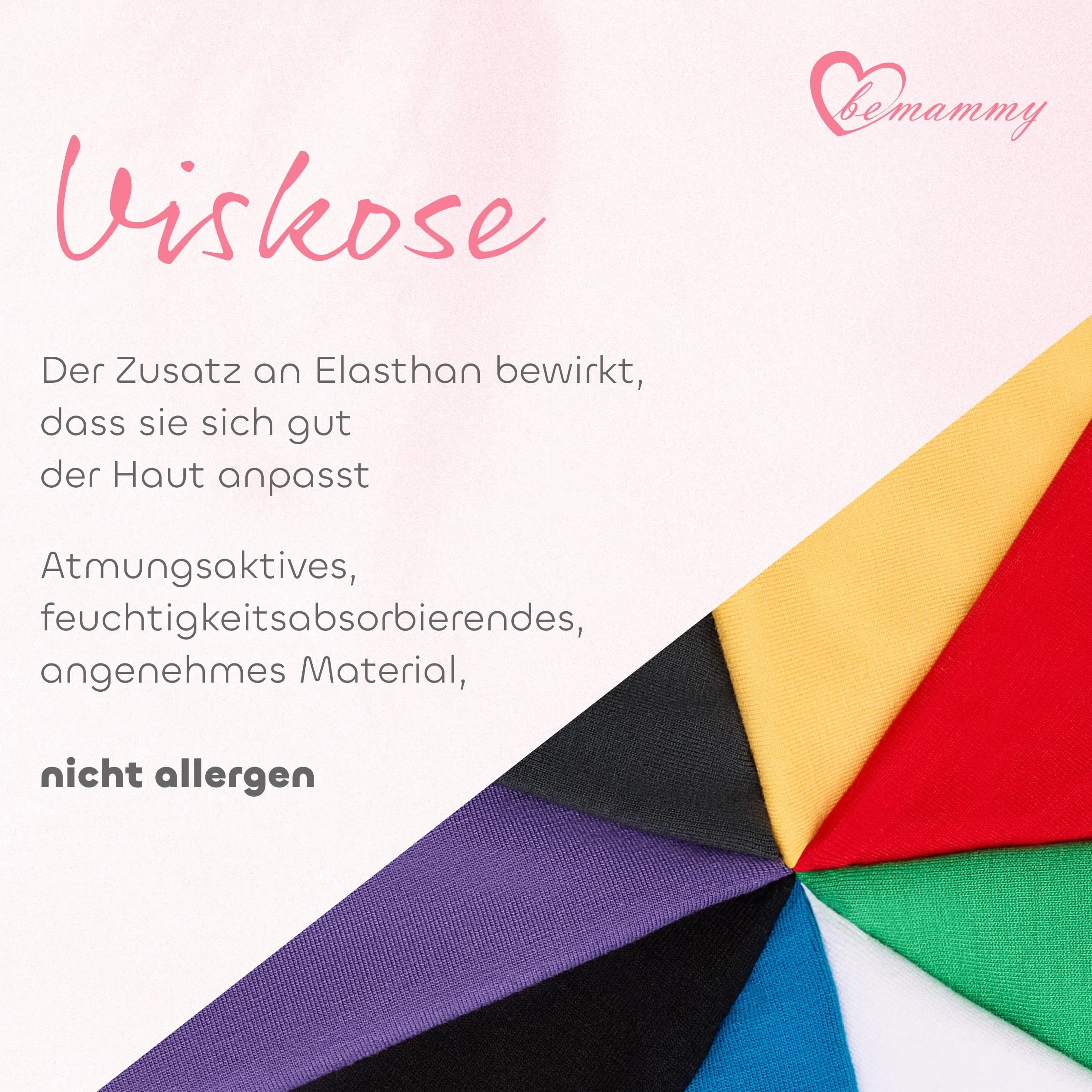 Be Mammy Lot de 2 Leggings de Grossesse en Viscose Opaques, vêtements de maternité 02