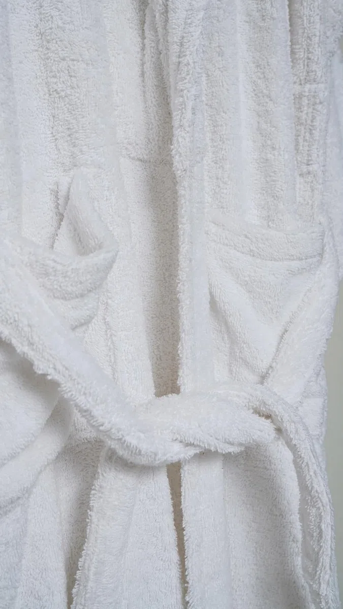 Peignoir en coton éponge de qualité supérieure - Unisexe - Qualité spa et hôtelière - Extra doux et absorbant - Serviette épaisse pour homme et femme