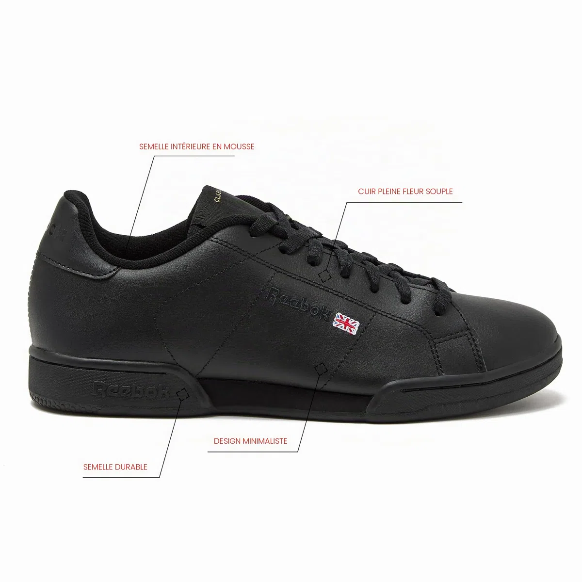 Reebok Npc II, Baskets mode homme