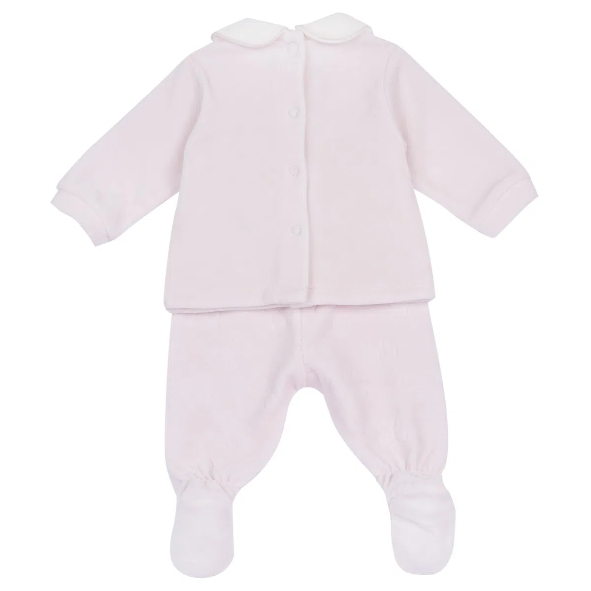 Chicco en Velours Doux Fw25 253 Ensemble avec Sweat Shirt et Leggings Bébé Fille